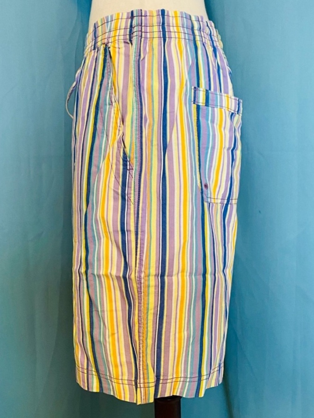 Free People Saylor Poplin Stripe Shorts S - Picture 10 of 14